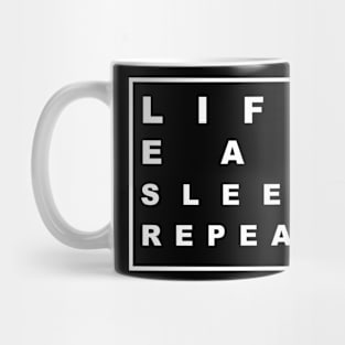 LIFT EAT SLEEP REPEAT Mug